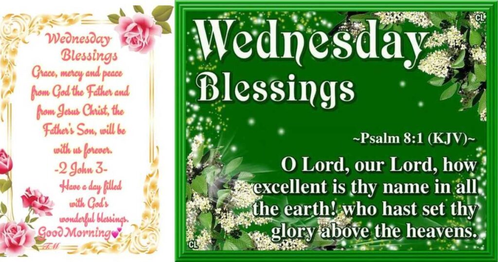 Cute Wednesday blessings