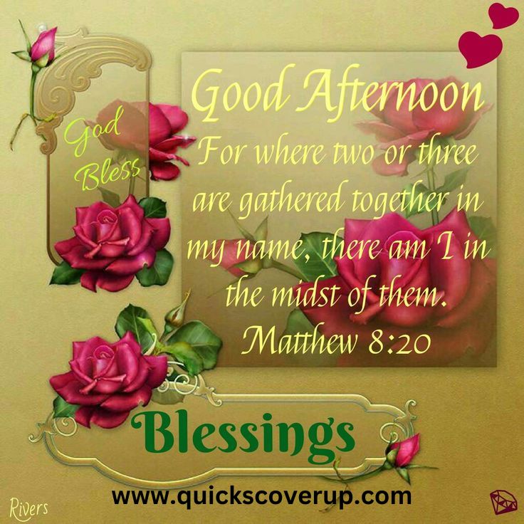 Good Afternoon Monday Blessings Images