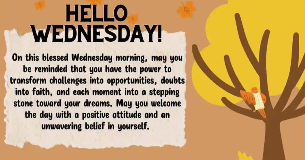 Happy Wednesday Blessings