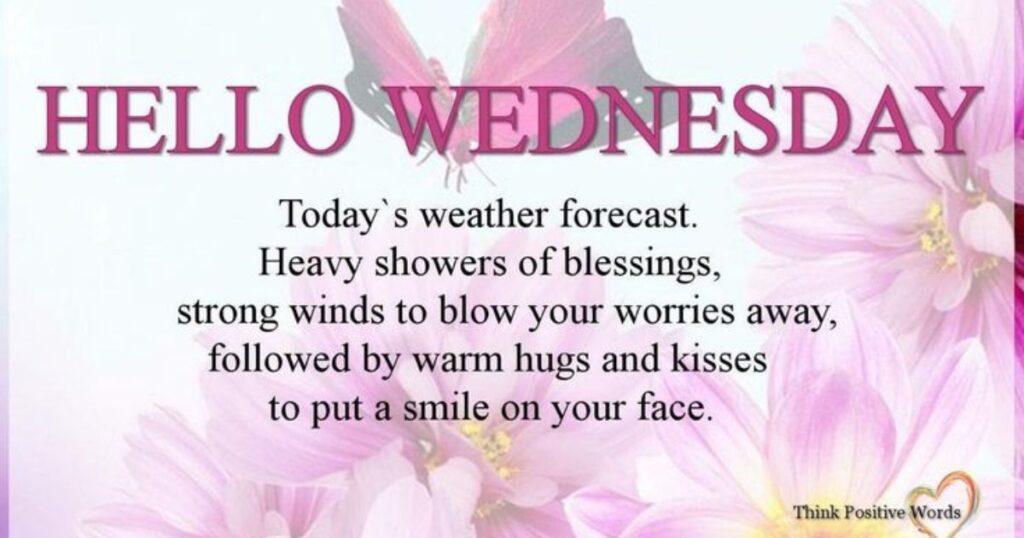 Positive Wednesday Blessings