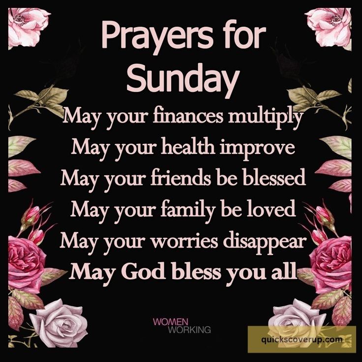 Sunday Blessings and Prayers