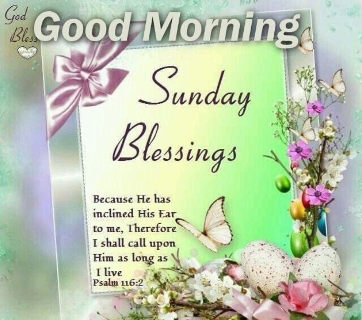 Sunday Morning Blessings 