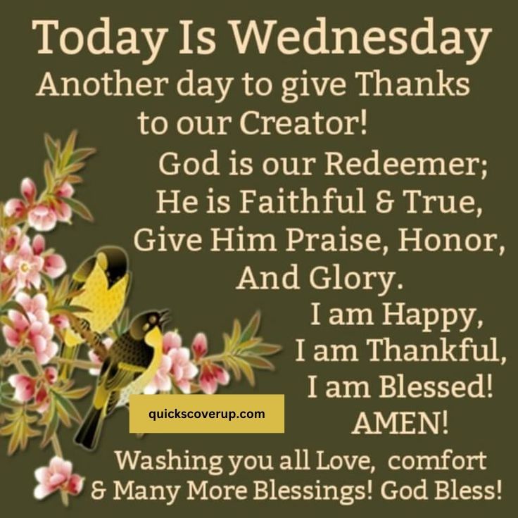 Thankful Wednesday Blessings