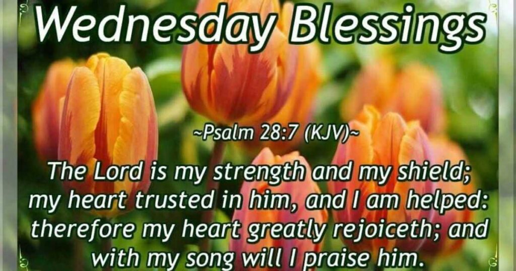 Wednesday's Blessings Prayers