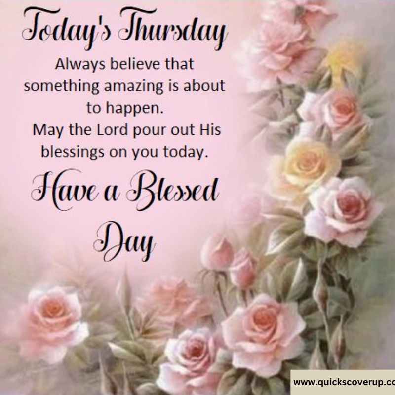 Cute Thursday Blessings