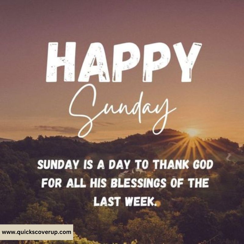 Happy Sunday Wishes for a Great Day 