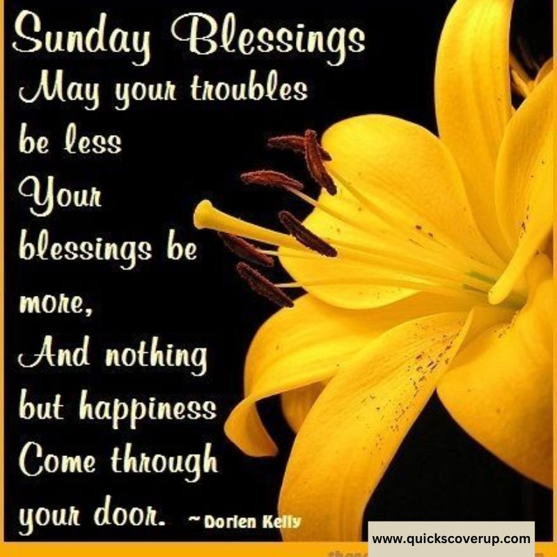 Inspirational Sunday morning Blessings 