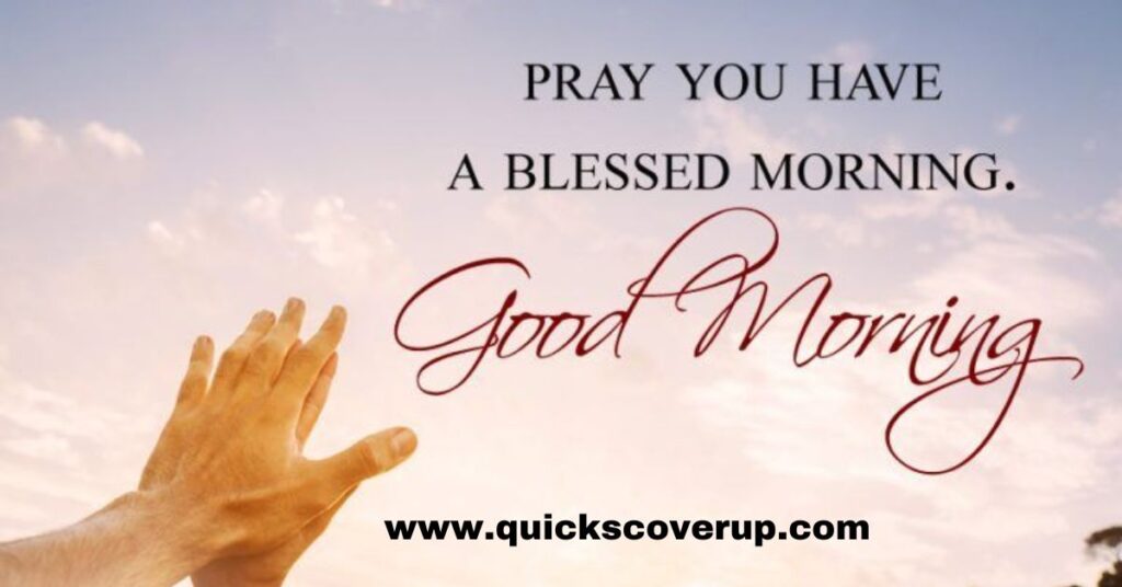 Good Morning Saturday Prayers