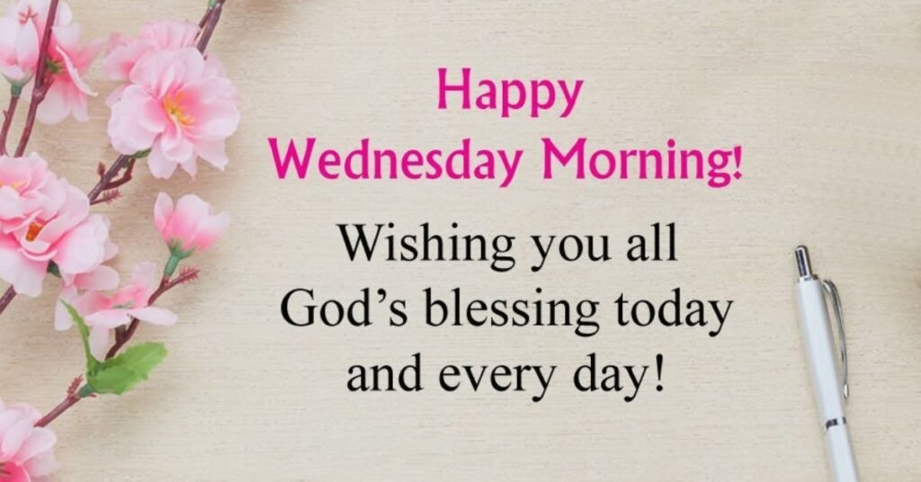 Wednesday Blessings Images