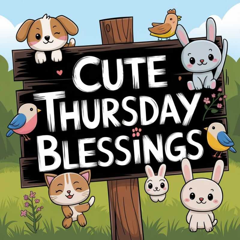 Cute Thursday Blessings